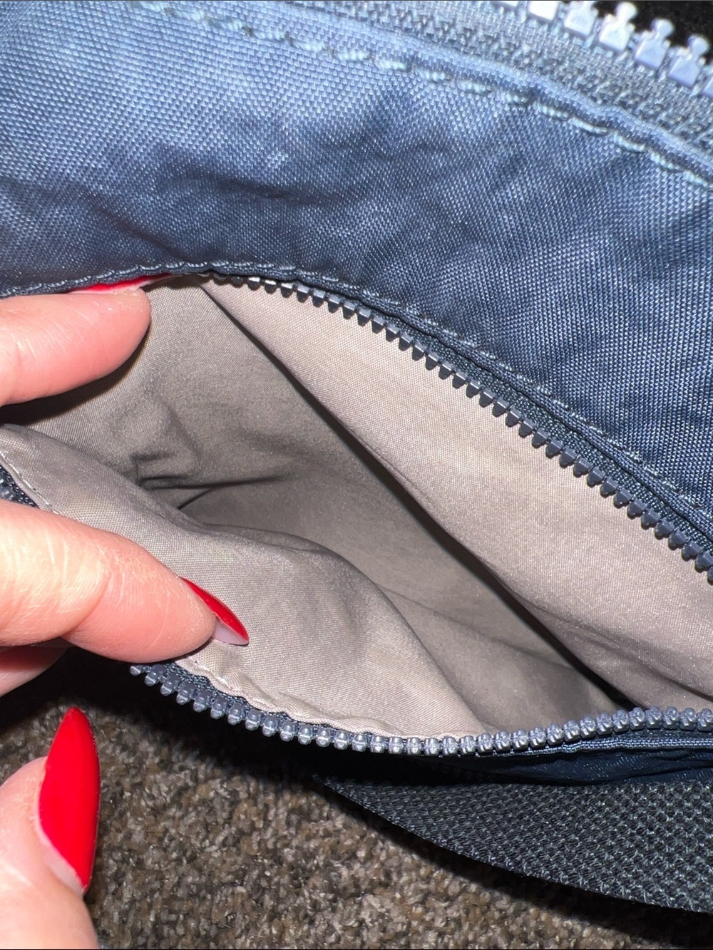 Kipling Black Lightweight Crossbody Bag with Front Zips - Picture 6 of 11